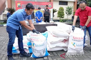 Polres  Temanggung tahan pelaku penyalahgunaan pupuk bersubsidi