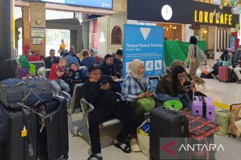 KAI: 20.856 pemudik berangkat dari Stasiun Gambir pada H-5 Lebaran