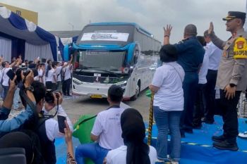 Pelindo berangkatkan ribuan pemudik gratis