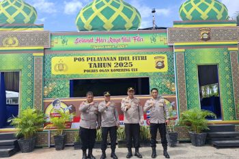 Polres OKU siagakan tujuh  posko mudik Lebaran