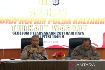 Kabidpropam Polda Kaltara Memberikan Arahan Kepada Personel Polres Malinau