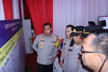 Kapolres Jakbar inspeksi keamanan di Terminal Kalideres