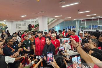 Erick yakin timnas Indonesia mampu bersaing asal bekerja keras