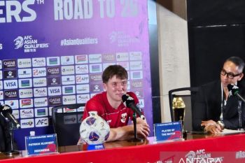 Ole Romeny jelaskan makna selebrasi gol yang ia lakukan