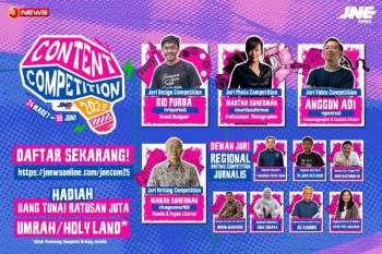 JNE Content Competition 2025 kembali digelar