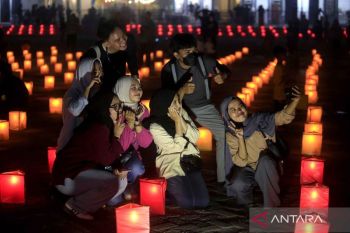 Malam ke-27 Ramadhan di Gorontalo diwarnai Festival Green Tumbilotohe