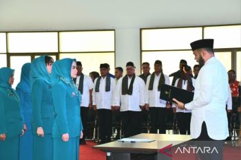 Wali Kota Padang lantik Kepengurusan TP PKK 2025-2030