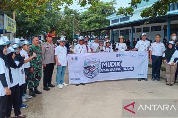 PT.ASDP Baubau lepas mudik gratis 197 sepeda motor di empat lintasan