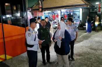 Wabup Kotim pastikan kelancaran arus mudik di Terminal Patih Rumbih
