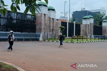 Hingga Kamis sore massa belum muncul massa di DPR/MPR RI