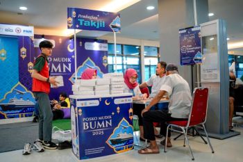 PT Semen Padang, Angkasa Pura, dan PNM Bersinergi Hadirkan Posko Mudik 2025 di BIM