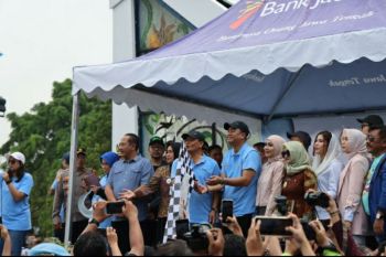 Mudik gratis, Bank Jateng berangkatkan buruh, sopir, dan difabel