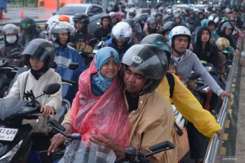Arus mudik Lebaran di Pelabuhan Padangbai-Karangasem