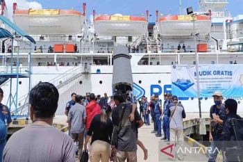 Sebanyak 300 penumpang mudik gratis Kemenhub berangkat dari Pelabuhan Sampit
