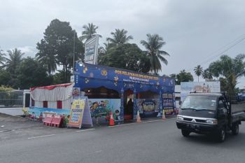 Polres Pasaman Barat imbau pemudik istirahat di pos layanan