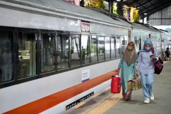 KAI Divre IV Tanjungkarang sebut puncak arus mudik telah terjadi di 28 Maret
