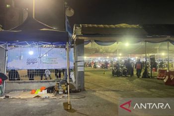 Pemudik di Pelabuhan Ciwandan terbantu adanya fasilitas tambal ban