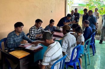 Tim PLN UPP Nusra lanjutkan pemberkasan ruang bebas SUTT 150 kV Jeranjang-Sekotong