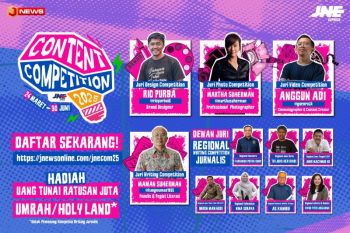 JNE Content Competition 2025 upaya kolektif kembangkan kreativitas