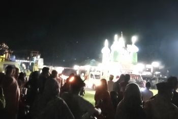 Sambut Idul Fitri 2025, warga Lampung Timur gelar takbiran keliling desa