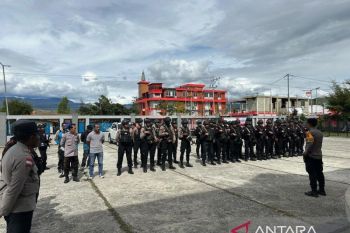 Polres Jayawijaya siagakan 98 personel malam Takbiran dan Salat Idul Fitri