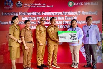 Pemkab Bangli luncurkan E-Retribusi pasar tradisional