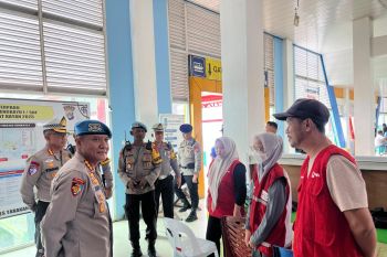 Kabidpropam Polda Kaltara Mengecek Pos Operasi Ketupat Kayan di Tarakan