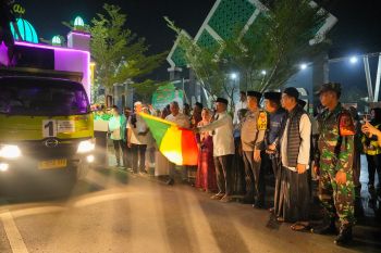 Umat-Muslim di Morowali pawai takbir guna menyambut Idul Fitri