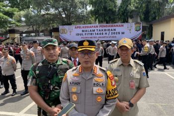 Polres Jakut siagakan 846 personel amankan Malam Takbiran