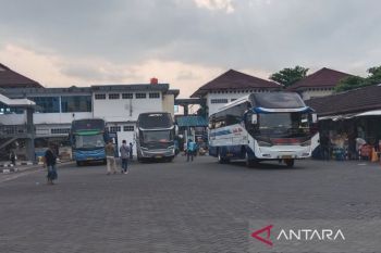 Puncak arus mudik di Terminal Giwangan mencapai 25.479 penumpang