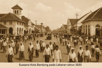 Mengintip suasana Lebaran di Bandung pada zaman "baheula"