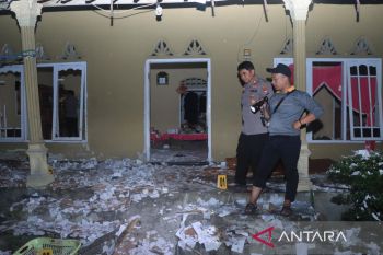 Polisi Blitar tangani ledakan petasan di rumah warga