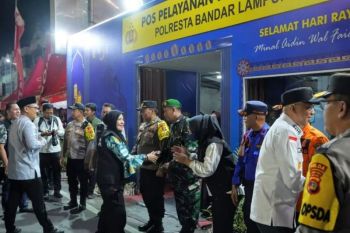 Wali Kota Bandarlampung sebut suasana malam Lebaran berjalan aman