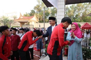 KJRI Jeddah sambut Idul Fitri bersama Timnas U-17 RI jelang Piala Asia