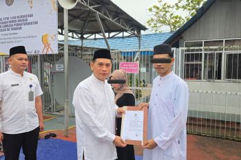 922 Warga Binaan Lapas Tarakan Terima Remisi Khusus Idul Fitri