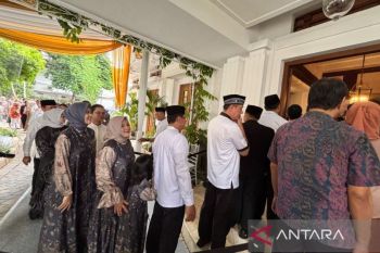 Para tamu khusus mulai hadir di gelar griya Pramono
