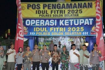 Pemkab Solok Selatan pastikan pos mudik berjalan lancar