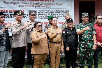Wamendagri tinjau kesiapan Pemungutan Suara Ulang di Kabupaten Siak