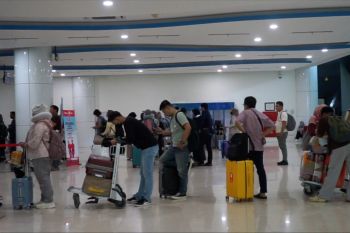 Puncak arus mudik transportasi udara di Gorontalo 27-29 Maret