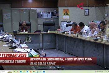 Kerusakan Lingkungan, Komisi IV DPRD RIau-DLHK Gelar Rapat