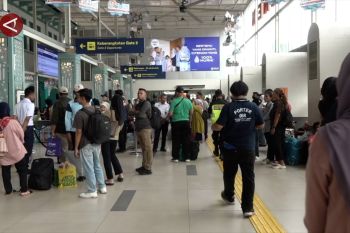 H-2 lebaran, 27 ribu pemudik berangkat dari Stasiun Pasar Senen
