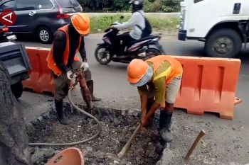 Persiapan arus mudik, Pemkot Tangerang perbaiki 20 ruas jalan