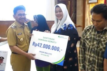 5.952 pekerja rentan Kota Tangerang terima santunan JKM dan JKK