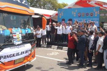 Pemprov Kalteng lepas 495 peserta mudik gratis 2025