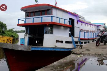 Transportasi sungai urat nadi angkutan Lebaran di Kubu Raya