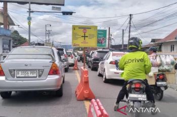 Polisi catat 21.261 kendaraan masuk ke wilayah Sumbar
