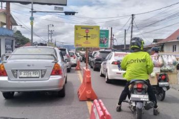 Polisi catat 21.261 kendaraan masuk ke wilayah Sumbar