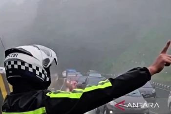 Polres Cianjur berlakukan sistem satu arah ke Bogor pada H2 Lebaran