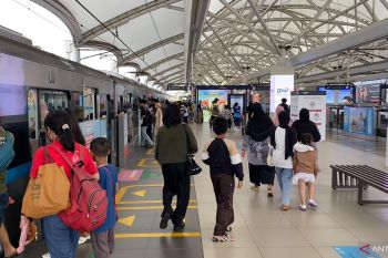 76 ribu orang gunakan MRT saat libur Lebaran