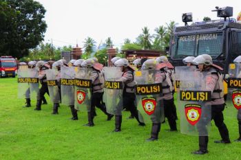 Polres-Banggai tingkatkan kesiapsiagaan personel pengamanan jelang PSU